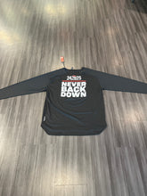 Load image into Gallery viewer, Loogaroo Never Back Down Long Sleeve