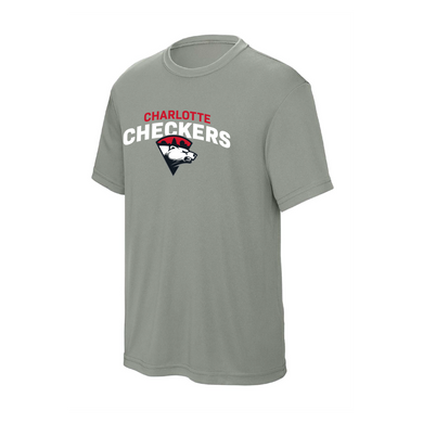 Checkers Youth Grey Athletic 19 T-Shirt
