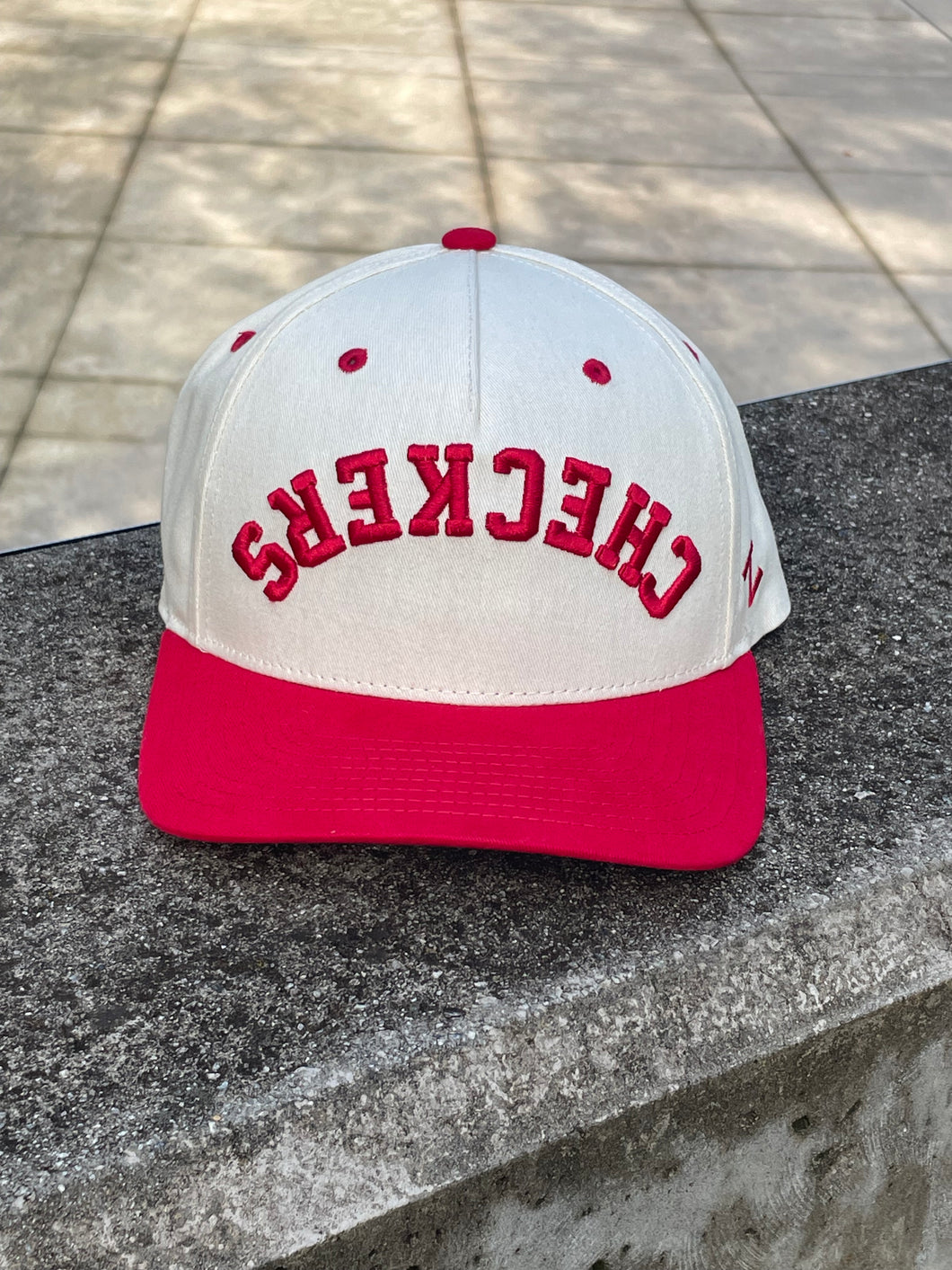 Transposed Checkers Hat