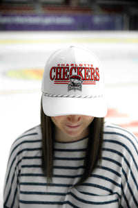 White Vented Rope Hat