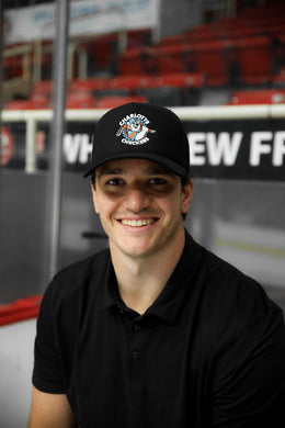 Black Retro Logo Trucker Hat
