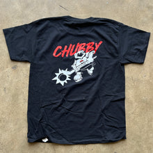 Load image into Gallery viewer, Youth Chubby Black Tee