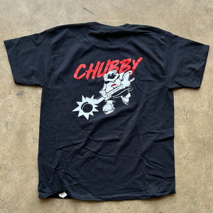 Youth Chubby Black Tee