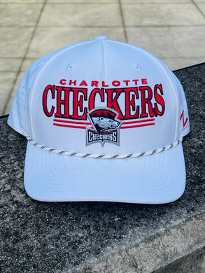 White Vented Rope Hat