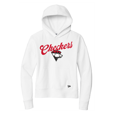 Checkers Women's White 21 Comeback Hoodie