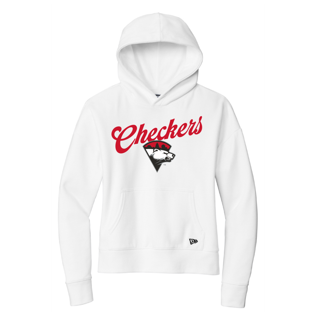Checkers Women's White 21 Comeback Hoodie