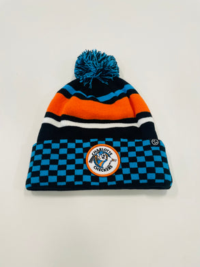 Retro Checkered Beanie