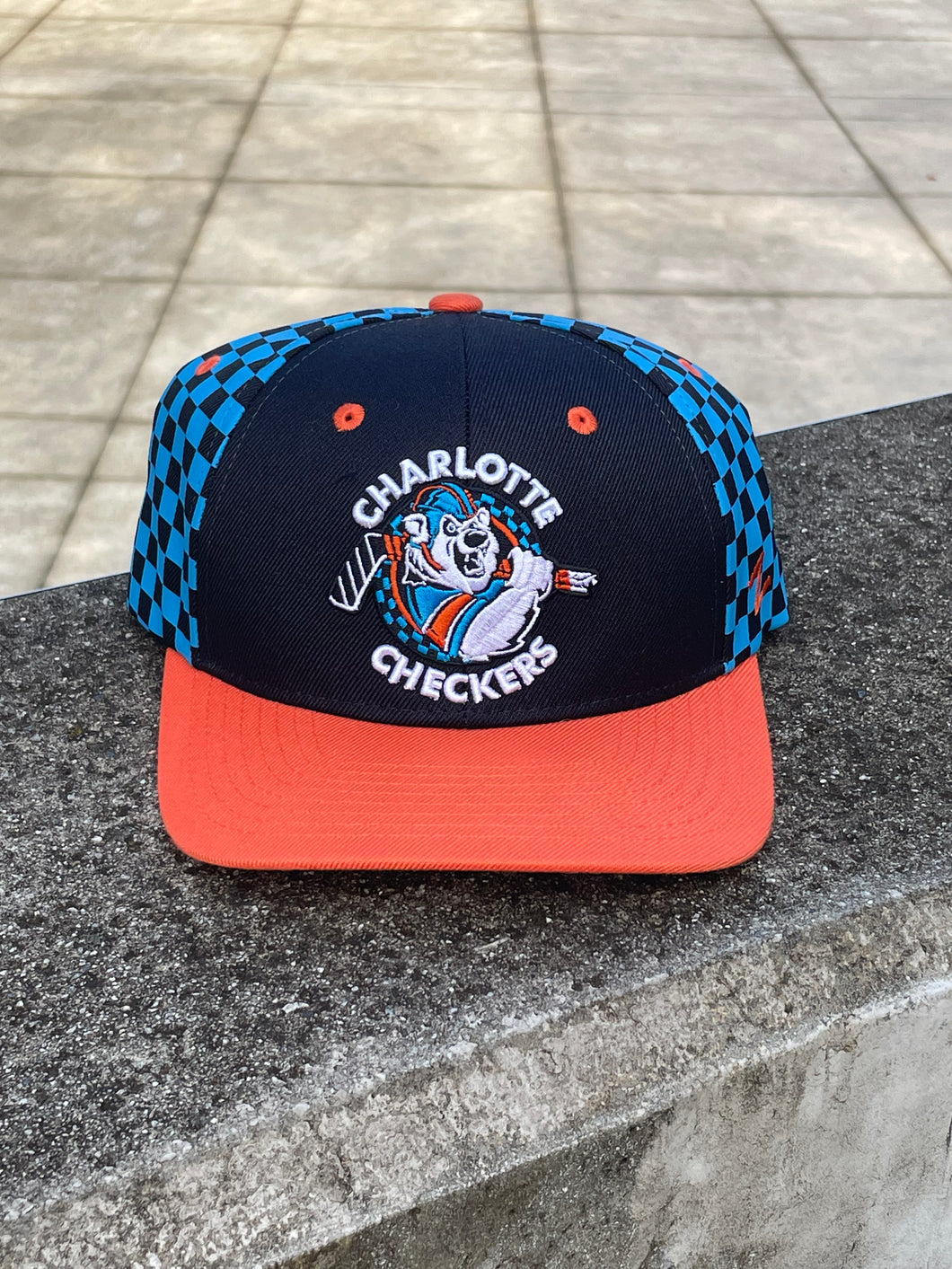 Retro Checkered Hat