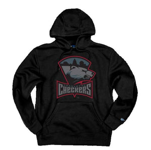 Black Blue84 Checkers Primary Hoodie