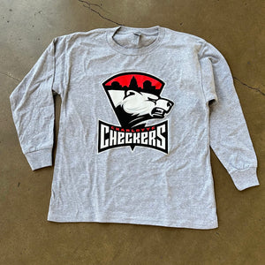 Youth Grey Primary Long Sleeve