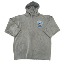 Load image into Gallery viewer, Gray Retro Full Zip Hoodie