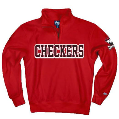 Red Checkers Fleece 1/4 Zip