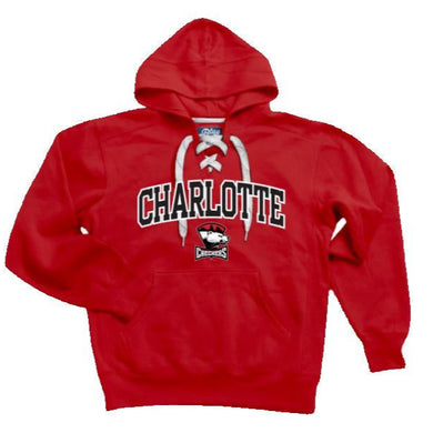 Red Charlotte Laced Hoodie