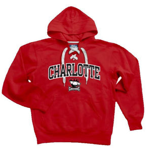 Red Charlotte Laced Hoodie