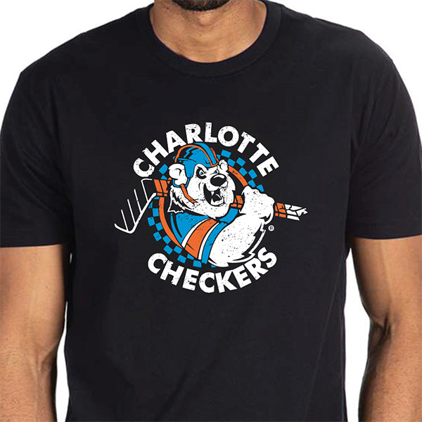 Black 90s Retro Tee