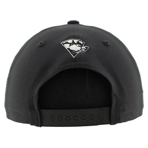 Black Charlotte Checkers Rope Hat