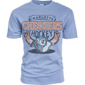 Powder Blue Retro Shirt
