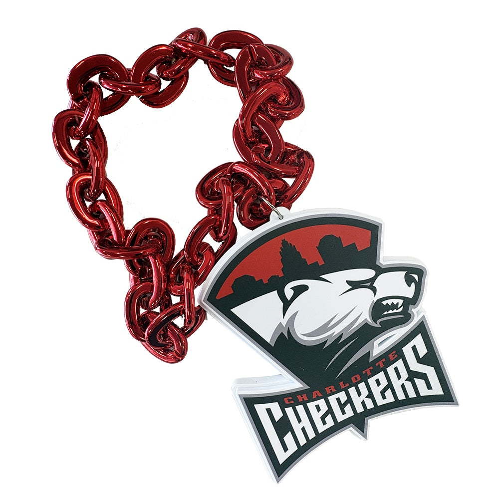 Checkers Red Primary Fan Chain – Charlotte Checkers