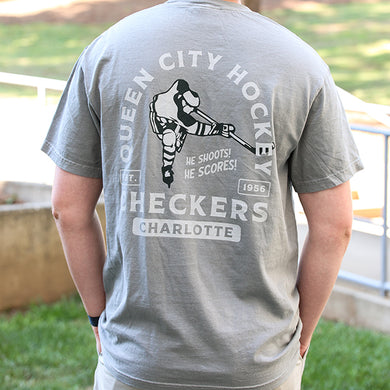 Comfort Colors Queen City Hockey Shirt