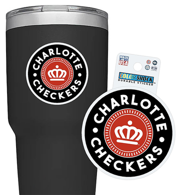 Crown Logo Bottle Sticker