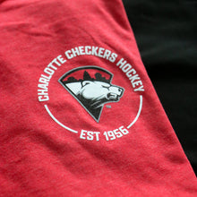 Load image into Gallery viewer, Charlotte Checkers  CVC Long Sleeve  Red T-Shirt