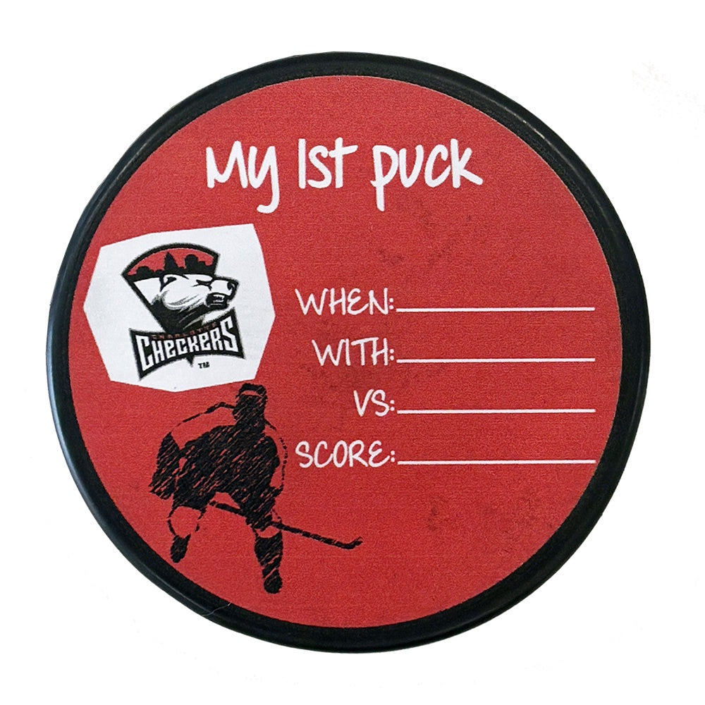 Charlotte Checkers My 1st Puck