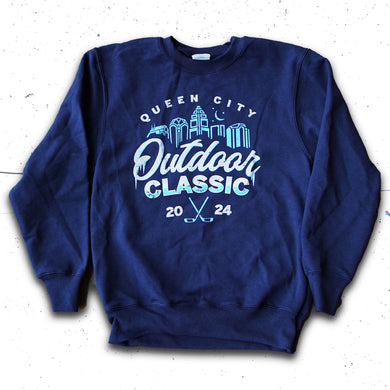 Queen City Outdoor Classic youth crewneck sweater