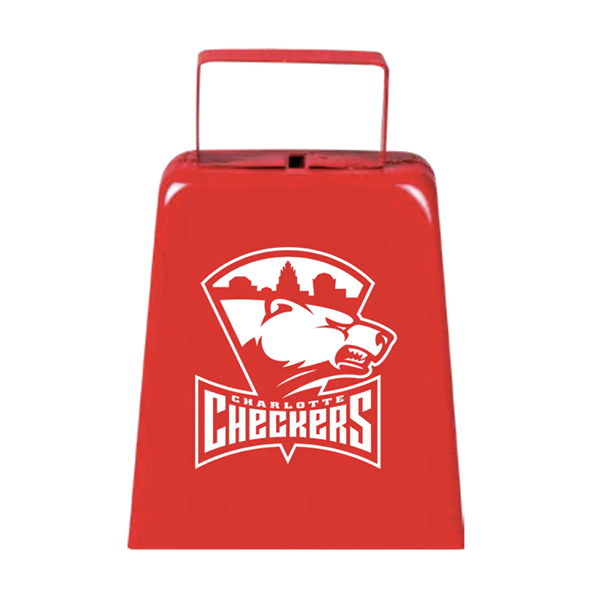 Red Primary Logo Cowbell