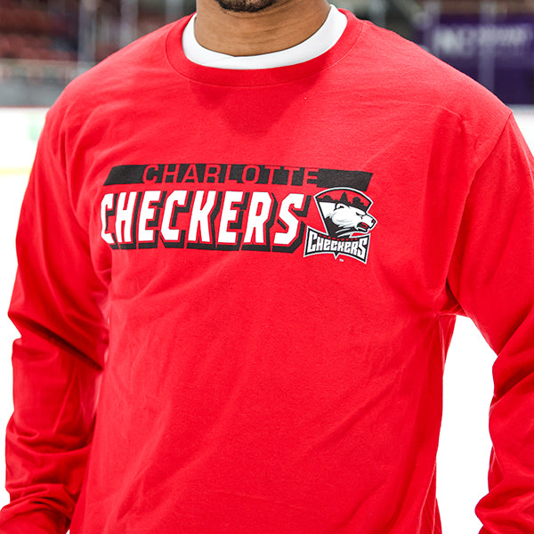 Red Charlotte Checkers Long Sleeve