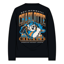 Load image into Gallery viewer, Black 90s Retro Long Sleeve Shirt