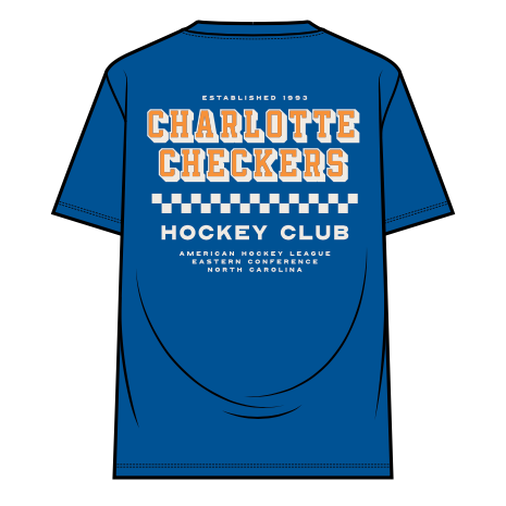 Blue 90s Retro Tee