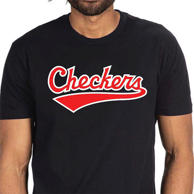 Black Script Logo Tee