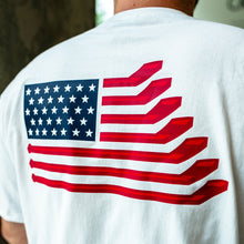 Load image into Gallery viewer, Checkers Stick Flag Tee