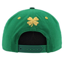 Load image into Gallery viewer, Checkers Green St. Patrick's Snapback Hat