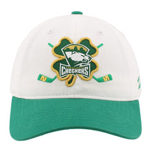 Load image into Gallery viewer, Checkers White/Green St. Patrick's Hat