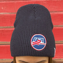 Load image into Gallery viewer, USA Hockey Beanie