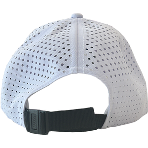 White 90s Retro Logo Hat