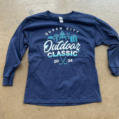 Queen City Outdoor classic youth long sleeve shirt